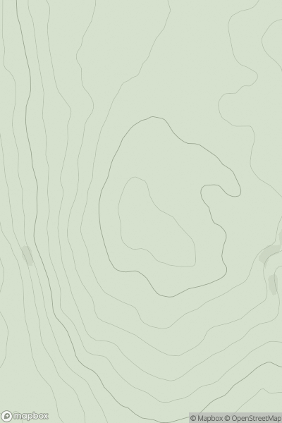 Thumbnail image for Bar Hill [Carrick and Galloway] [NX692547] showing contour plot for surrounding peak